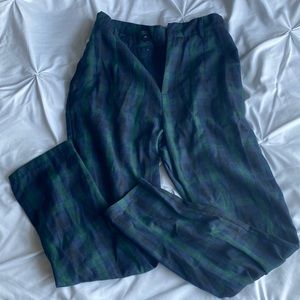 Plaid pants